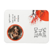 Magnet Flexible Mariage Red Sun et Old Sakura (Horizontal)