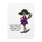 Magnet Flexible Mariage Rude Éveil (Vertical)