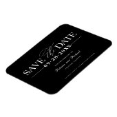 Magnet Flexible Mariage Simple Et Design Enregistrer La Date Non P (Côté Gauche)