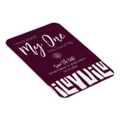 Magnet Flexible Mariage tribal africain de la Bourgogne (Côté Droit)