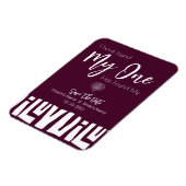 Magnet Flexible Mariage tribal africain de la Bourgogne (Côté Gauche)