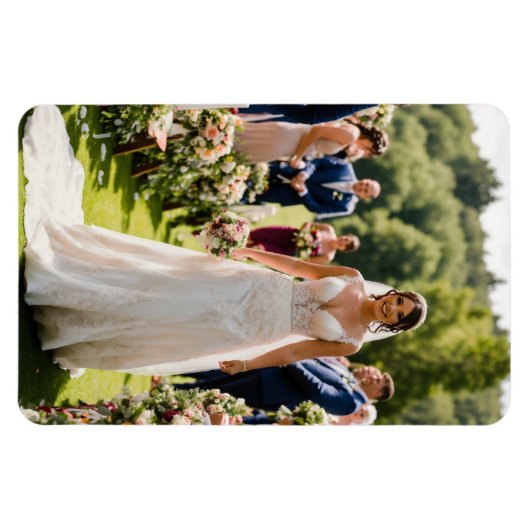 Magnet Flexible #MariageD'HeureDOrPhotoMagnetFlexible (Horizontal)