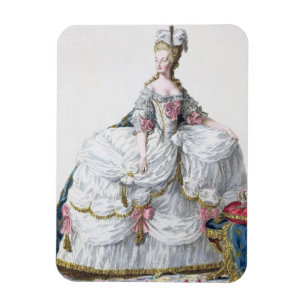 Magnet Flexible Marie Antoinette (1752-93) from 'Receuil de l'Esta
