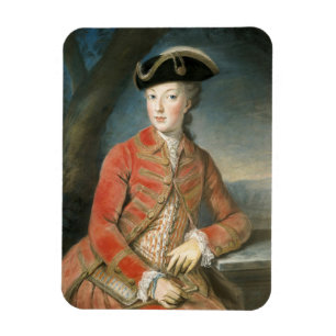 Magnet Flexible Marie Antoinette tenue de chasse Kreutzinger