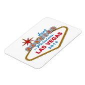 Magnet Flexible Marié Dans Fabulous Las Vegas 2014 (Signe) (Côté Gauche)