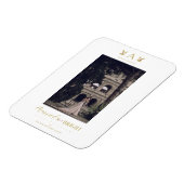 Magnet Flexible Marié et brillant Noël initial Nouveaux mariés Pho (Côté Gauche)