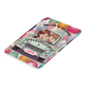 MAGNET FLEXIBLE  MARIE ET MARIÉ   (Côté Gauche)