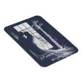 Magnet Flexible Mariée et salle (Côté Droit)