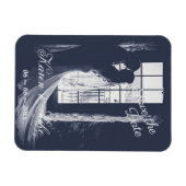 Magnet Flexible Mariée et salle (Horizontal)