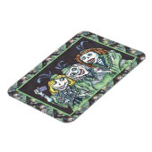 MAGNET FLEXIBLE MARIÉES ZOMBIE AFFREUSEMENT MIGNONNES PRENANT UN S (Côté Gauche)