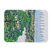 Magnet Flexible Mariehamn, la ville des îles Åland (Horizontal)