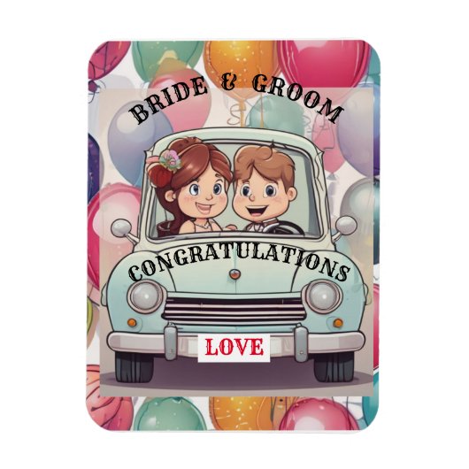 MAGNET FLEXIBLE MARIÉS (Vertical)