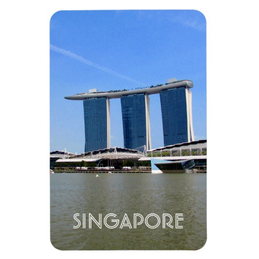 Magnet Flexible marina bay singapour (Vertical)