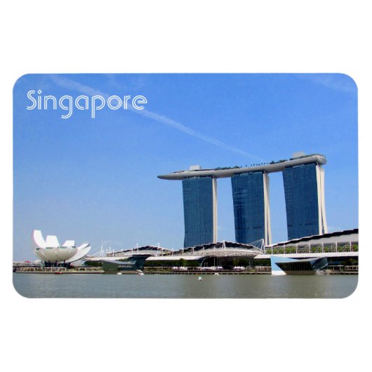 Magnet Flexible marina de singapour (Horizontal)