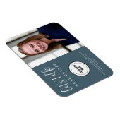 Magnet Flexible Marketing immobilier bleu professionnel (Côté Droit)