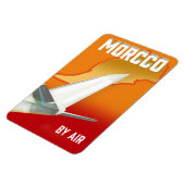Magnet Flexible Maroc par avion (Côté Gauche)