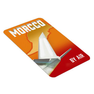 Magnet Flexible Maroc par avion