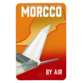 Magnet Flexible Maroc par avion (Vertical)
