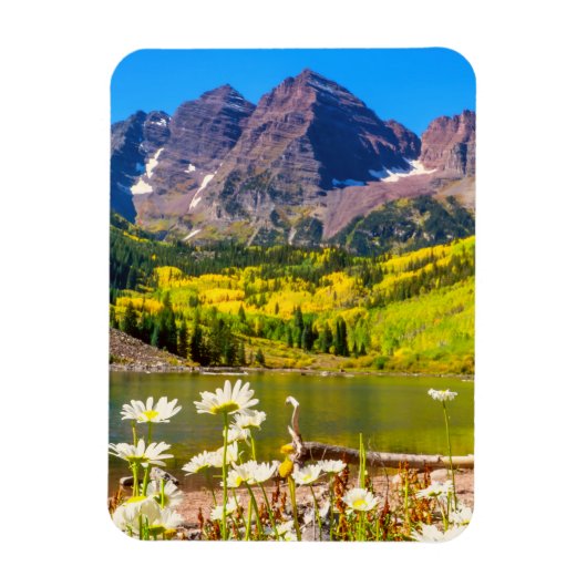Magnet Flexible Maroon Bells à Aspen, Colorado (Vertical)