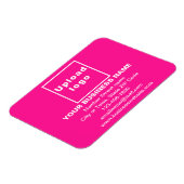 Magnet Flexible Marque commerciale sur aimant flexible rectangle r (Côté Gauche)