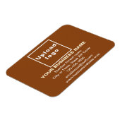 Magnet Flexible Marque commerciale sur aimant flexible rectangulai (Côté Gauche)