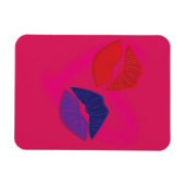 Magnet Flexible Marques de bisous (Horizontal)
