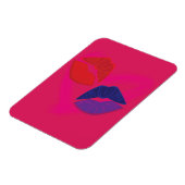 Magnet Flexible Marques de bisous (Côté Gauche)