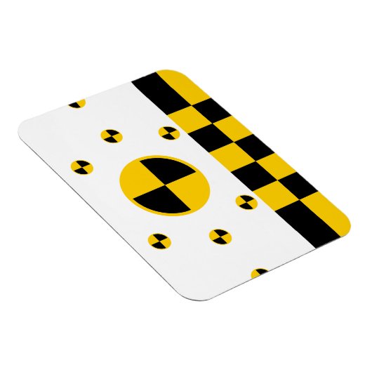 Magnet Flexible Marques de test d'écrasement (Côté Droit)