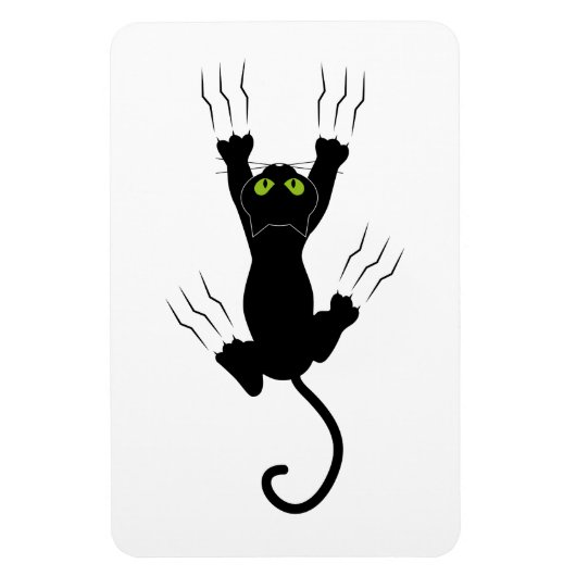 Magnet Flexible marques d'ongle du chat (Vertical)