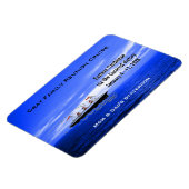 Magnet Flexible Marqueur de porte Cabine de croisière sur mesure | (Côté Gauche)