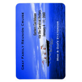 Magnet Flexible Marqueur de porte Cabine de croisière sur mesure | (Vertical)