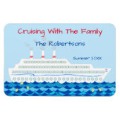 Magnet Flexible Marqueur de porte de croisière personnalisé (Horizontal)