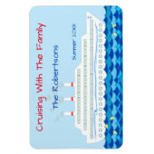 Magnet Flexible Marqueur de porte de croisière personnalisé (Vertical)