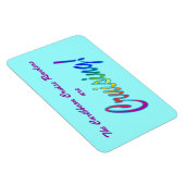 Magnet Flexible Marqueur de porte de l'entrée personnalisée de l'é (Côté Droit)