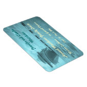 Magnet Flexible Marqueur de porte d'état de navire Aqua (Côté Droit)