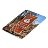 Magnet Flexible Marqueur du sentier des larmes, crête de pois, Mis (Côté Gauche)