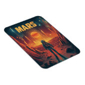 Magnet Flexible Mars : Explorez la planète rouge (Côté Droit)