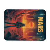 Magnet Flexible Mars : Explorez la planète rouge (Horizontal)
