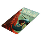 Magnet Flexible Mars Olympus Mons Système solaire Volcano le plus  (Côté Gauche)