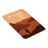 Magnet Flexible Mars Planet (Côté Droit)