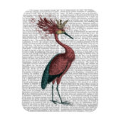Magnet Flexible Marsala Heron (Vertical)