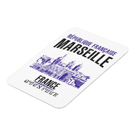 Magnet Flexible Marseille (Côté Gauche)