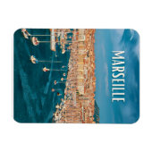 Magnet Flexible Marseille Photo Vintage (Horizontal)