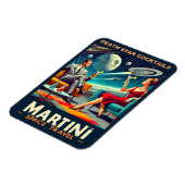 Magnet Flexible Martini Space Affiches de voyage Death Star Cockta (Côté Gauche)