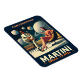 Magnet Flexible Martini Space Travel Affiches Emplacements du film (Côté Droit)