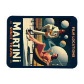 Magnet Flexible Martini Space Travel Affiches Emplacements du film (Horizontal)