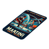 Magnet Flexible Martini Space Travel Poster Rogue Space Port (Côté Gauche)
