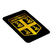 Magnet Flexible Martinique Emblem (Côté Droit)