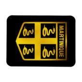 Magnet Flexible Martinique Emblem (Horizontal)