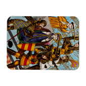 Magnet Flexible Martyre de Saint Thomas de Canterbury (Horizontal)